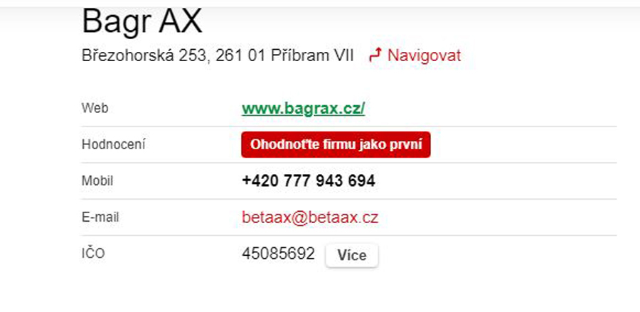 Bagrax Stavax recenze varovani